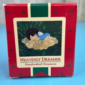 Hallmark Keepsake Ornament Heavenly Dreamer Handcrafted Ornament 1986